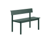 Muuto Linear Steel bank met rugleuning - 3