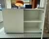 Form1 kast met deuren laag wit 120 cm - 3