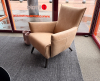 Label Van den Berg Cheo in leder Rex old oak - 2