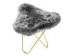 Cuero Shorn Iceland Mariposa kruk - 5