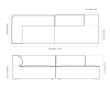 Audo CPH Eave Modular 86 2.5-zitsbank met open links - 11