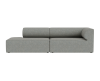 Audo CPH Eave Modular 86 2.5-zitsbank met open links - 3