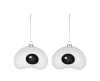 Alessi Nick - Set van twee kerstornamenten - 1