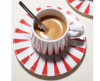 Alessi Delight - Set van twee mokkakopjes met schoteltje - 2