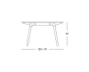 Magis Butch The Wild Bunch - Tafel 129x75cm - 5