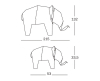 Magis Me Too My Zoo olifant figuur - 5
