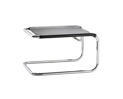 Thonet S 35 LH voetbank leer