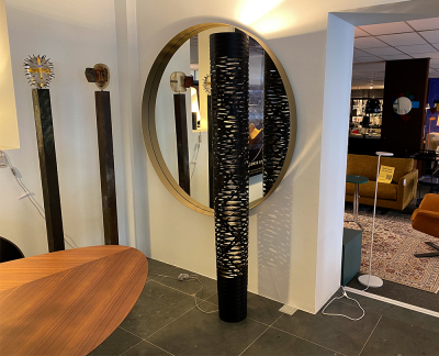 Foscarini Tress grande LED vloerlamp zwart