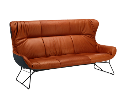 Freifrau Leya Wingback Bank 3-zits