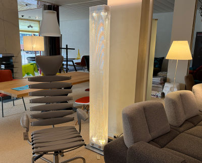 Belux Twilight LED acryl-glas wit vloerlamp