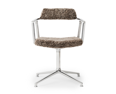 Vipp 452 Curly Edition Swivel stoel zonder wielen