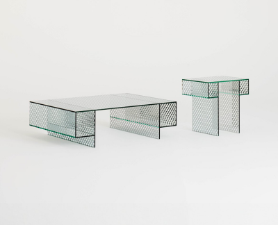 Glas Italia Robotin bijzettafel