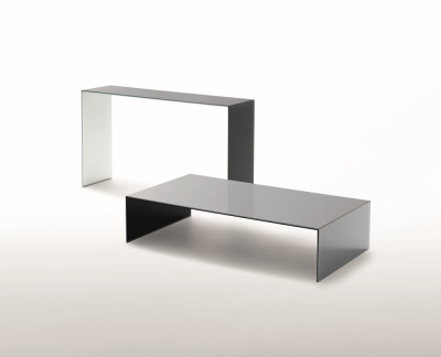 Glas Italia SiO2 Bridge tafel