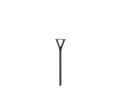 FROST Wishbone tafelpoot 8001-1