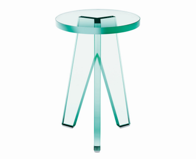 Glas Italia Crystal Stool
