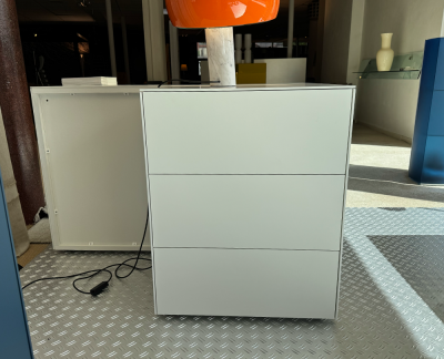 Form1 kast met lades laag wit 60 cm