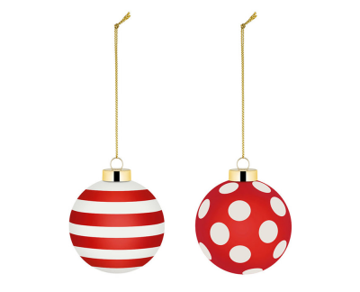 Alessi Delight 2- kerstballenset