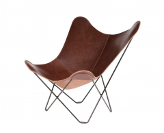 Cuero Pampa Mariposa vlinderstoel van Cuero