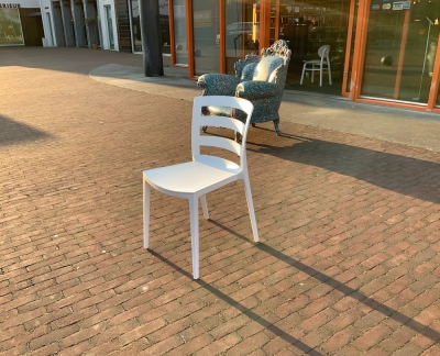Green Town chair P101 White