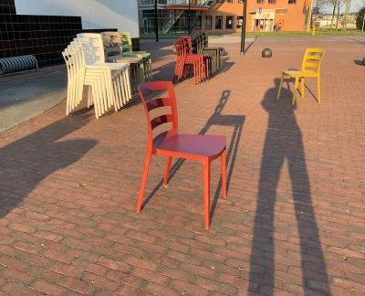 Green Town chair P106 Bordeaux