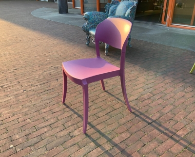 Green Strass eetkamerstoel P107 Plum