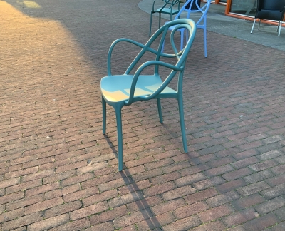 Green Etoile-P eetkamerstoel met armleuningen P102 Green