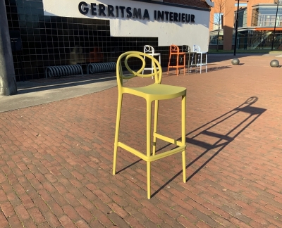 Green Etoile Bar, barkruk P102 Green