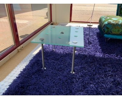 Tonelli salontafel mat glas