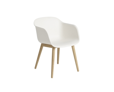 Muuto Fiber Wood stoel