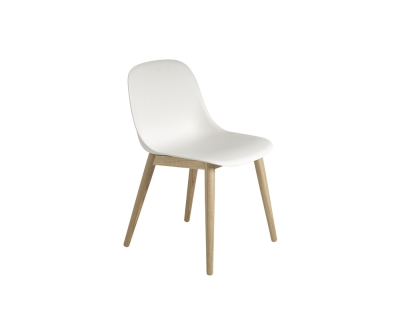 Muuto Fiber Side Wood stoel