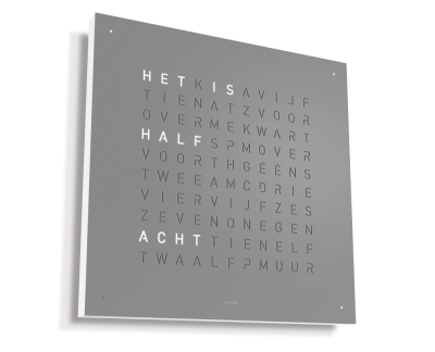 Qlocktwo Large metalen klokken (90 cm)