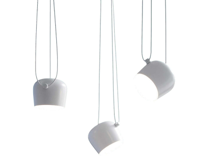 Flos Aim Small hanglamp set van 3 LED wit