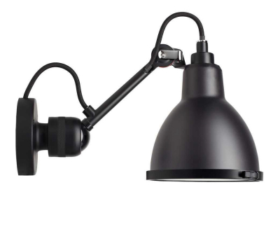 DCW éditions Lampe Gras N304 Classic Outdoor Seaside wandlamp black