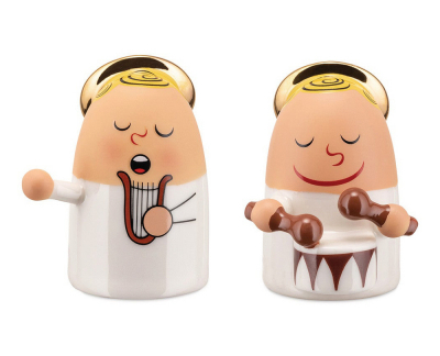 Alessi Angels Band set van 2 figurines