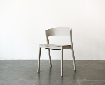 Muuto Cover Side stoel (Lichtgrijs)