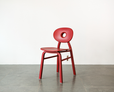Zanotta Elipse stoel (Rood)