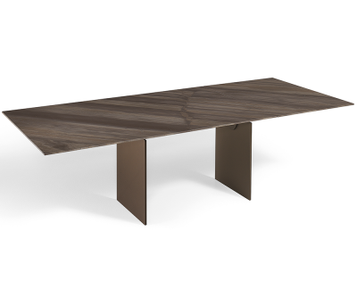 Draenert 1280 Atlas 2 tafel in natuursteen Elegant Brown gelederd