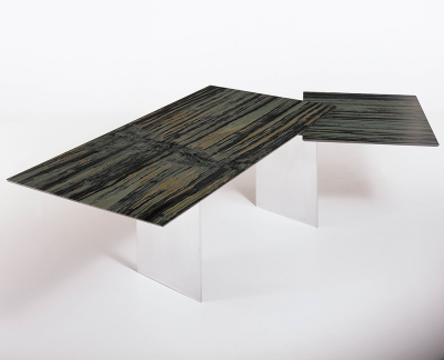 Draenert 1280 Atlas 2 tafel in natuursteen Verde Bamboo