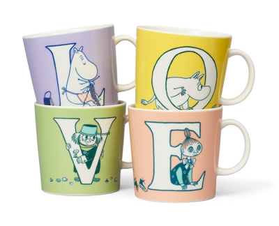 Iittala Moomin beker 0,4L ABC