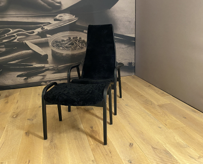 Swedese Lamino fauteuil met voetenbank