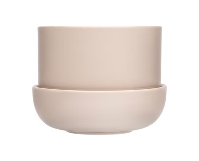 Iittala Bloempot met schotel 170 x 130mm