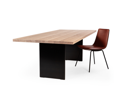 Janua SC41 tafel wit gepigmenteerd geolied eikenhout