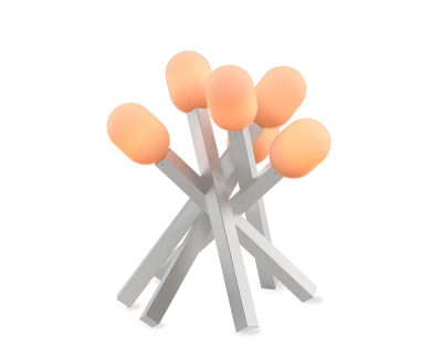 GRAU Fireplace vloerlamp