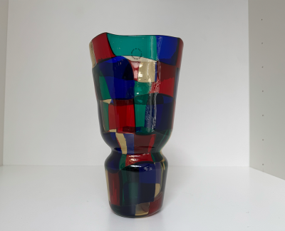 Venini Murano Glass Pezzato Vaas 2