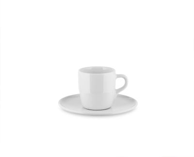 Alessi Itsumo Mokkakop met schotel (4x)