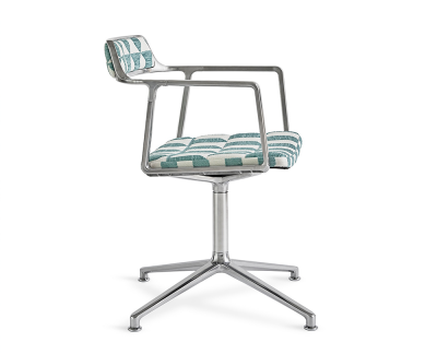 Vipp 452 Lagrasse Swivel Bureaustoel zonder wielen