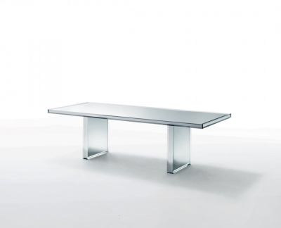 Glas Italia Prism Mirror Table