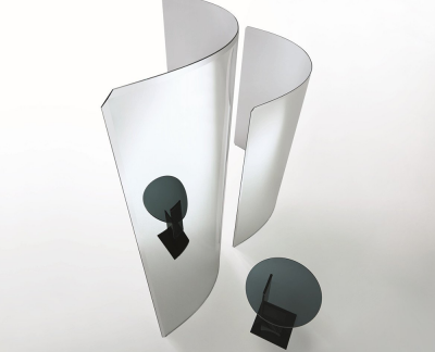 Glas Italia Prism Partition kamerscherm