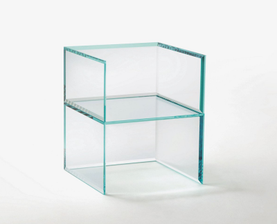 Glas Italia Prism Glass Chair