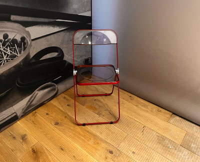 Anonima Castelli Plia stoel rood